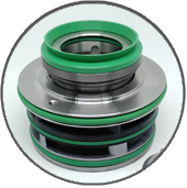 Flygt mengepam meterai mekanikal